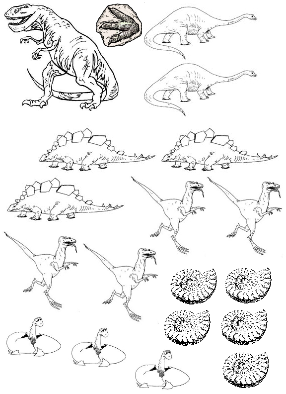 dinosaur printables for party