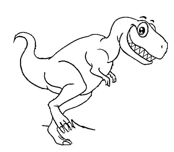dinosaurs coloring pages kids