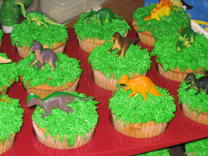 dinosaur cupcake cake recipe