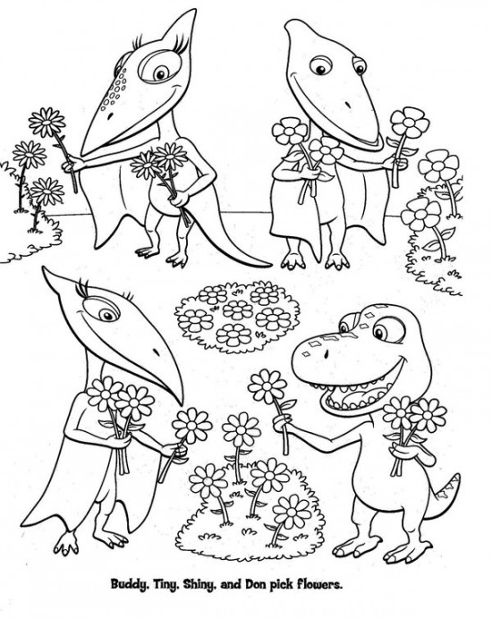 Dinosaur Train Coloring Pages | Dinosaurs Pictures and Facts
