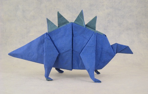 Origami Dinosaurs Stegosaurus