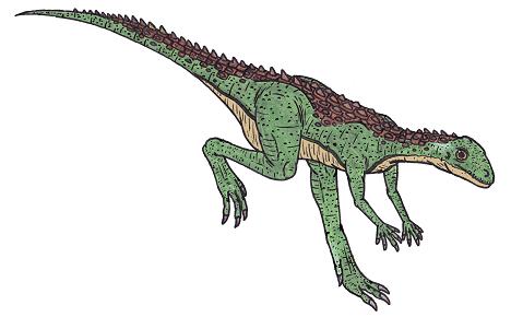 Scutellosaurus Habitat