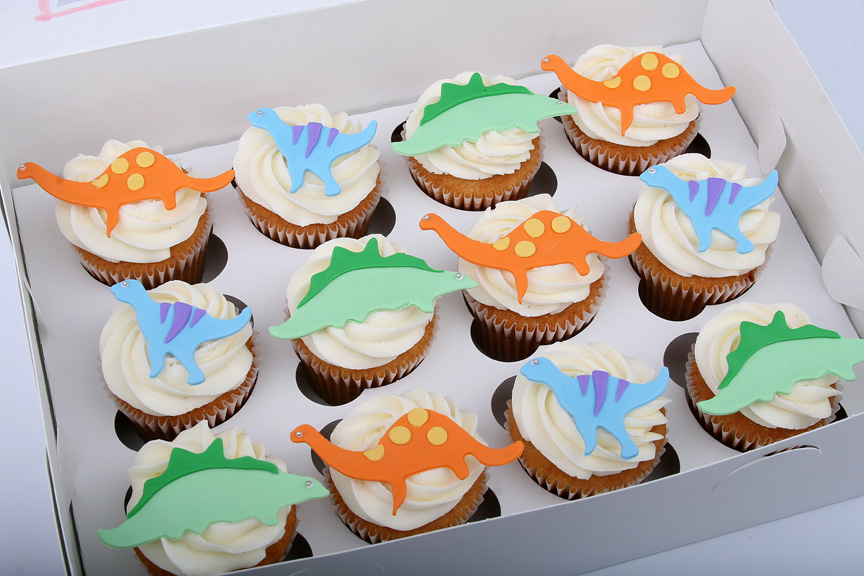 dinosaur cupcakes for kids