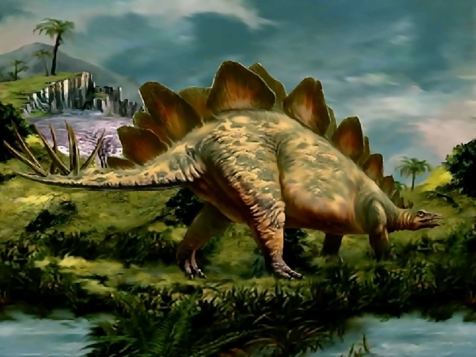 dinosaur land wallpaper mural