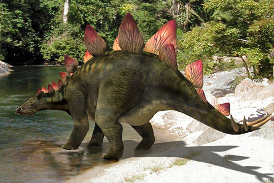 stegosaurus fun facts for kids