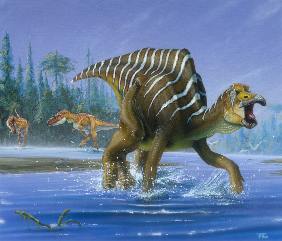 pictures of dinosaurs - Hadrosaurs