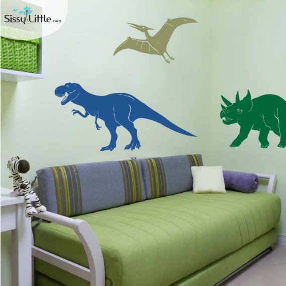 dinosaur wall decals for kids rooms