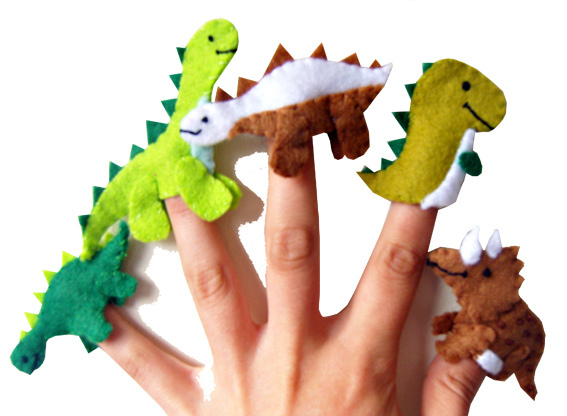 dinosaur puppets toys