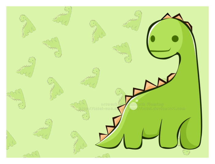 Cute Brachiosaurus Dinosaur Pic
