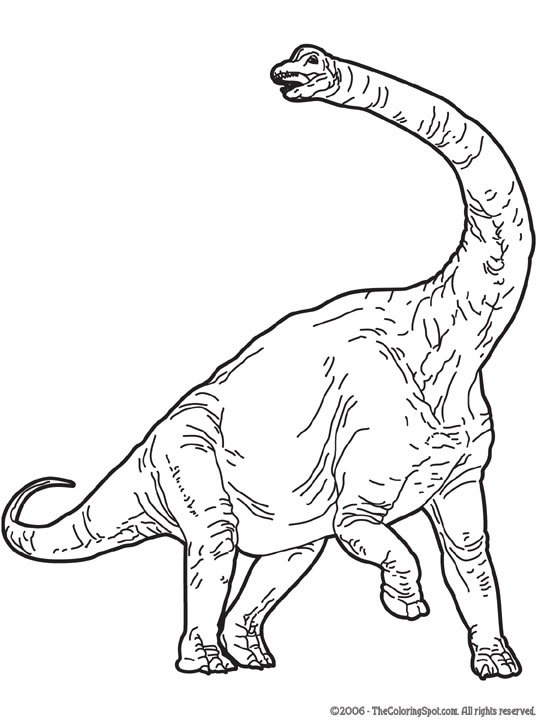 brachiosaurus coloring pages printable