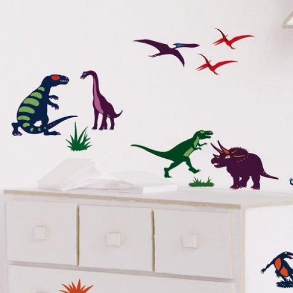 dinosaur wall stickers for kids rooms