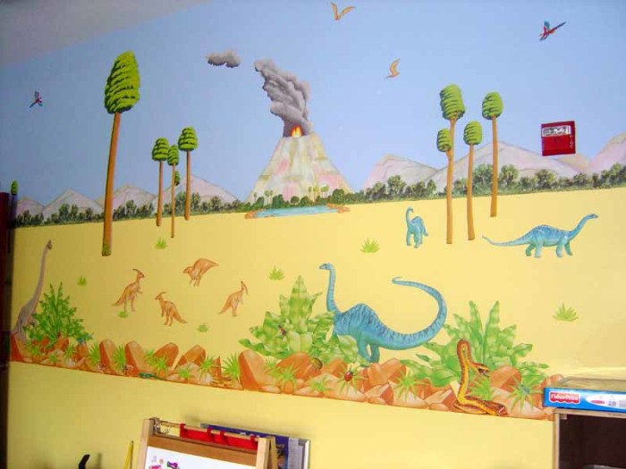 Funny Dinosaurs Room Ideas