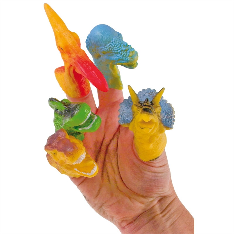 dinosaur finger puppet template