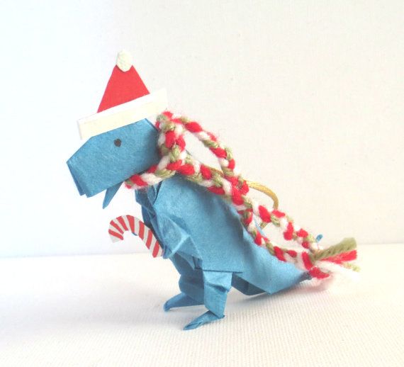 diy dinosaur christmas ornaments