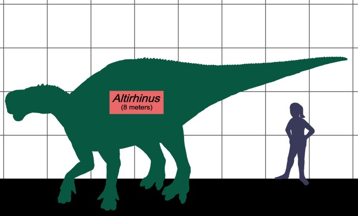 dinosaurio altirhinus