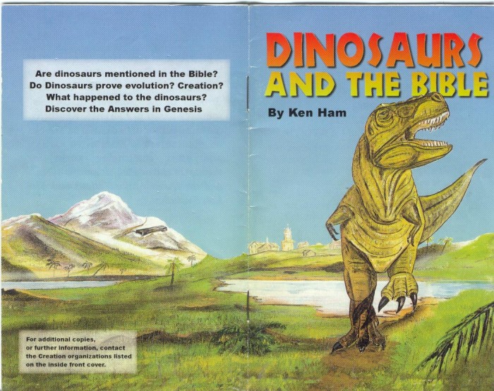 dinosaur reference in bible