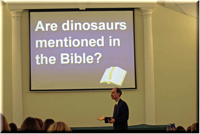 dinosaur in bible verse