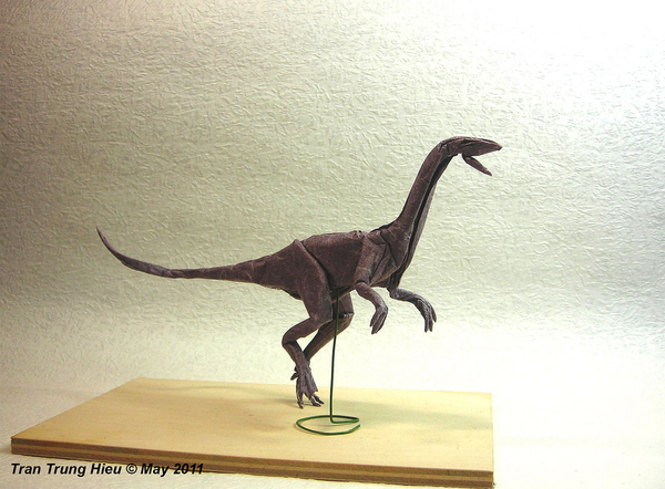 Origami Dinosaur Raptor