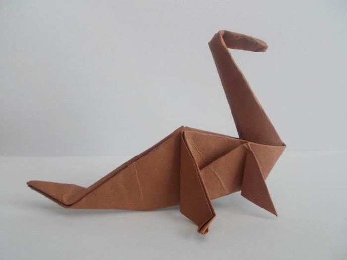 Origami Dinosaur Allosaurus