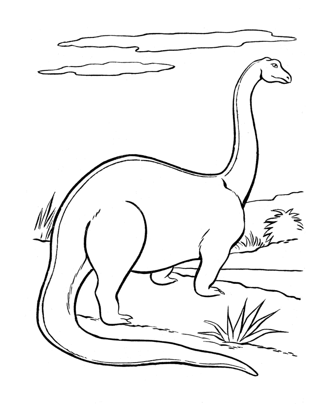 Dinosaurs Coloring Pages 