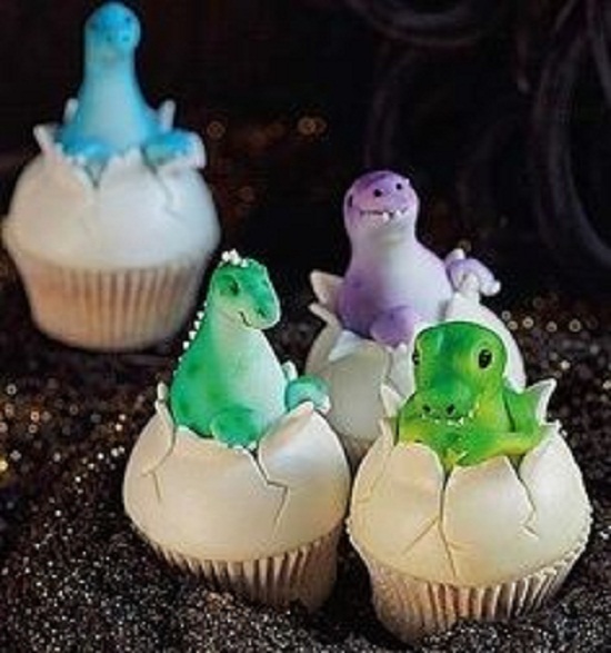 Dinosaur Cupcakes Toppers