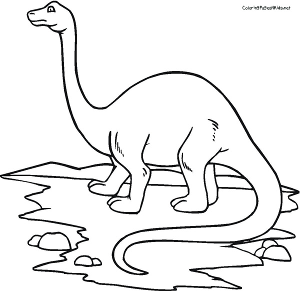 Free Apatosaurus Coloring Pages